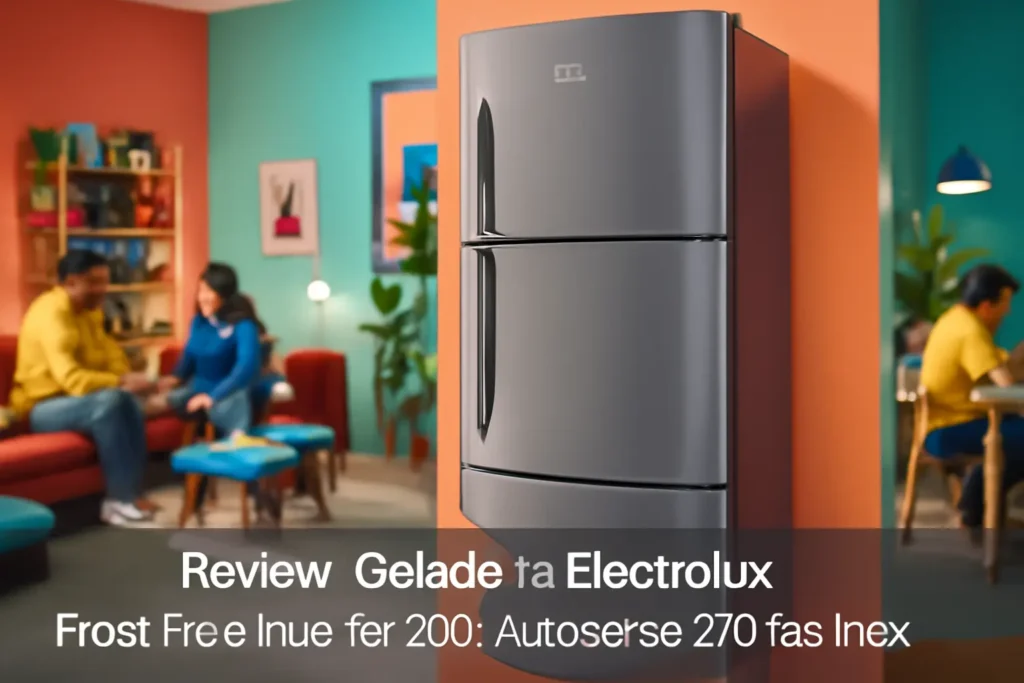 Geladeira Electrolux Frost Free Inverter 590L AutoSense 3 Portas Inox