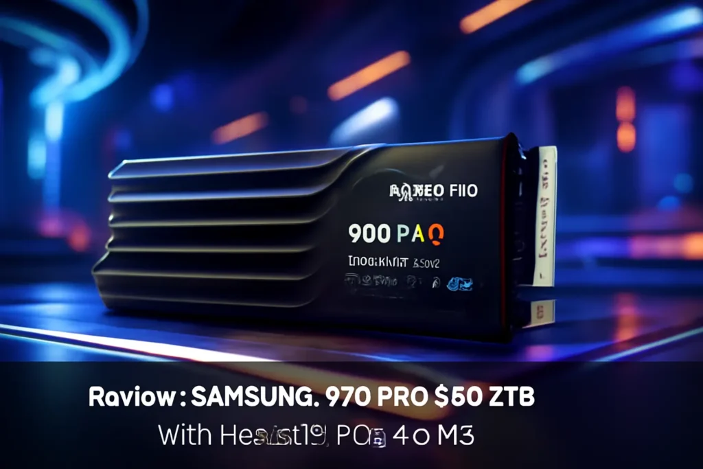 SAMSUNG 990 PRO SSD 2TB com Dissipador de Calor PCIe 4.0 M.2