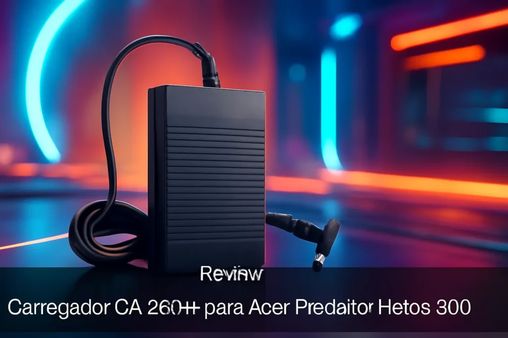 Carregador CA 230W para Acer Predator Helios 300 – Potência e Desempenho