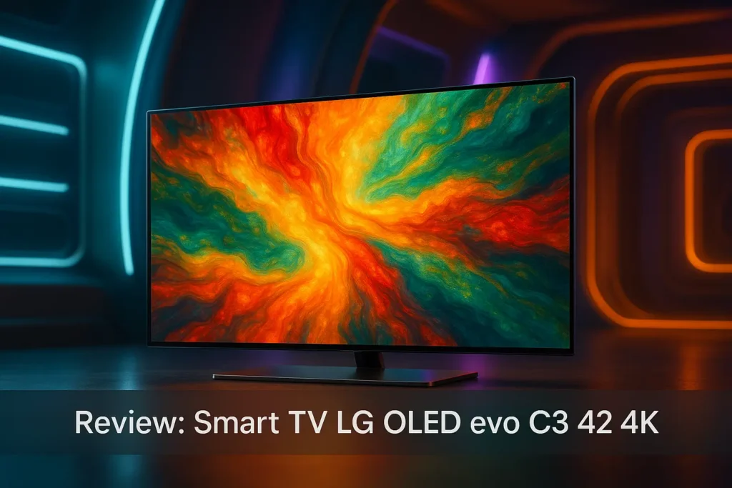 Principais Cinco smart TV LG OLED EVO c3 42 4k