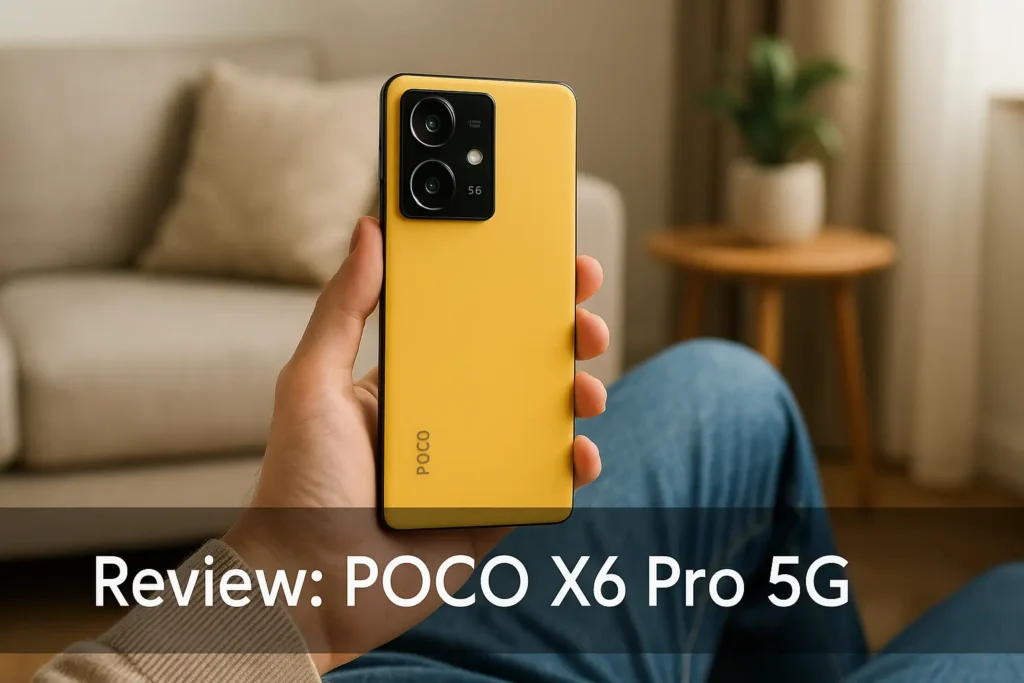 POCO X6 Pro 5G: Desempenho, Tela AMOLED e Turbo de 67W