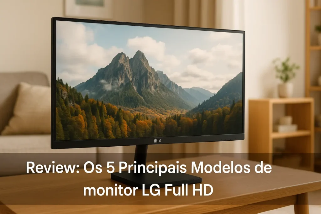 Os 5 Principais Modelos de monitor LG full hd