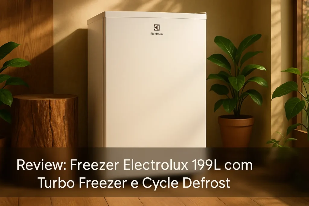Freezer Electrolux 199L com Turbo Freezer e Cycle Defrost