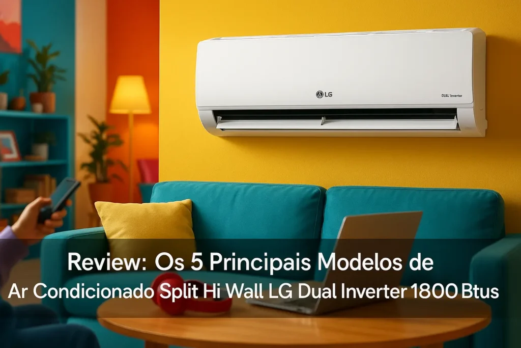 Os 5 Principais Modelos de ar condicionado split hi wall LG dual inverter 18000 btus