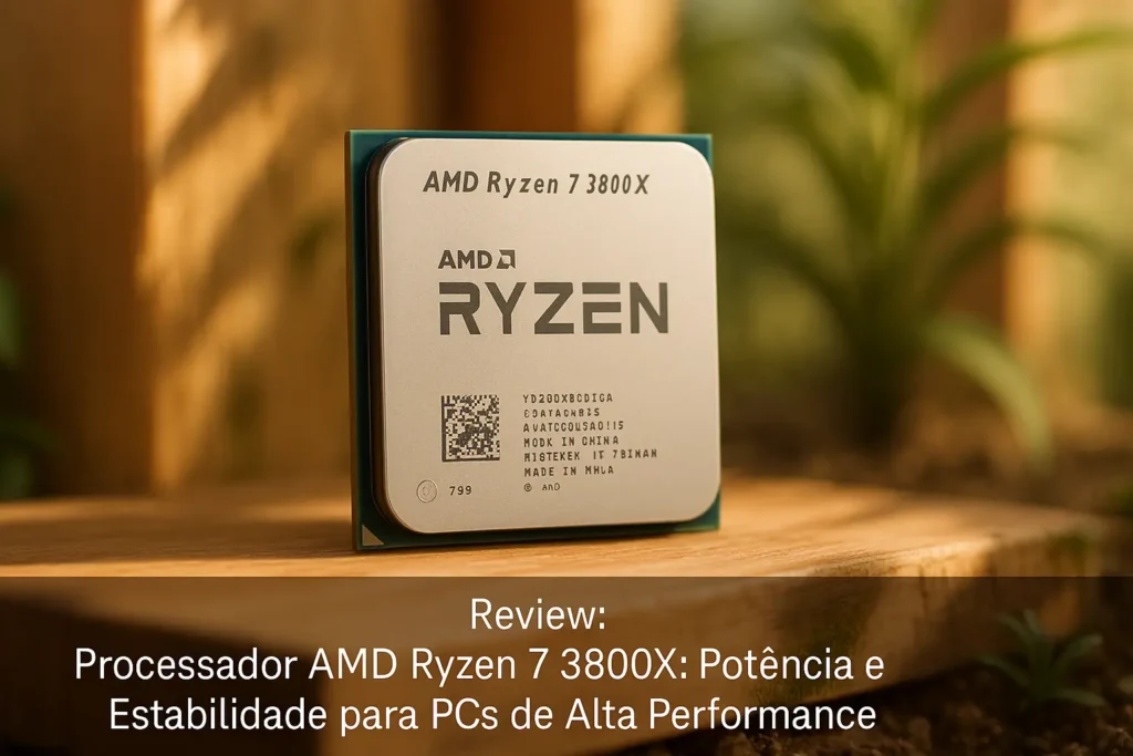 Processador AMD Ryzen 7 3800X: Potência e Estabilidade para PCs de Alta Performance