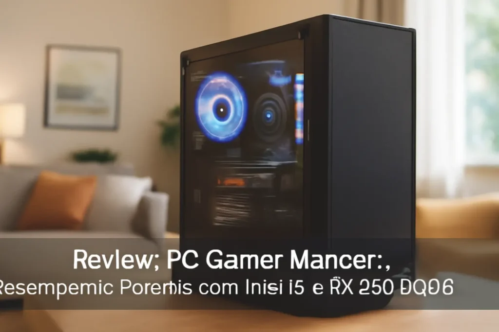 PC Gamer Mancer: Desempenho Potente com Intel i5 e RX 580 8GB