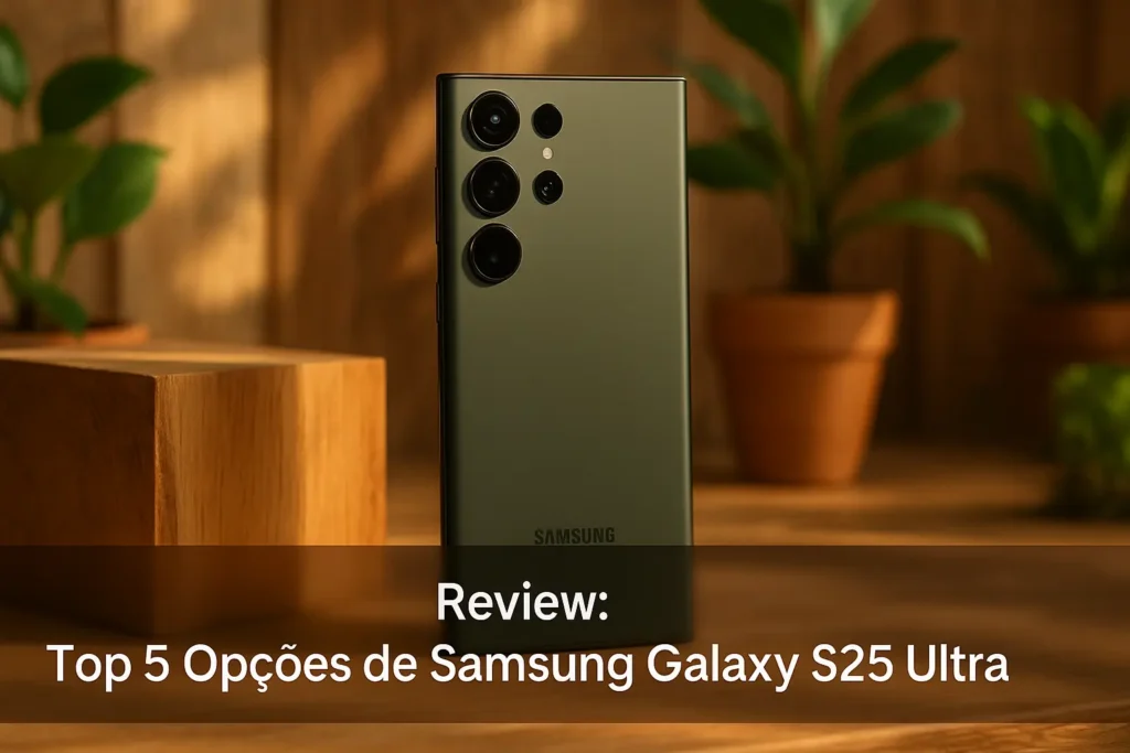 Top 5 Opções de Samsung Galaxy S25 ultra