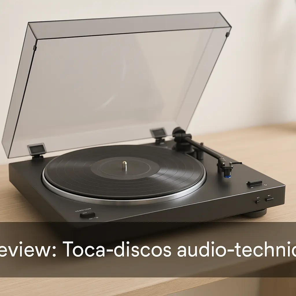 Cinco Principais Modelos de toca-discos audio-technica