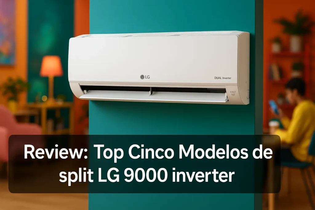 Top Cinco Modelos de split LG 9000 inverter