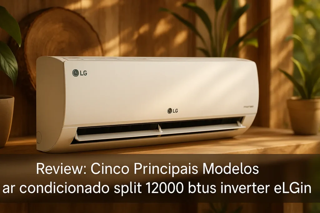 Cinco Principais Modelos de ar condicionado split 12000 btus inverter eLGin