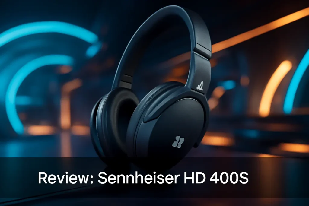 Sennheiser Fone de ouvido HD 400S: Conforto, Qualidade de Áudio e Praticidade