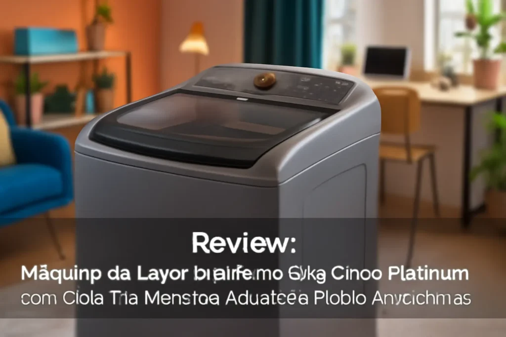 Máquina de Lavar Brastemp 13Kg Cinza Platinum com Ciclo Tira Manchas Advanced e Ciclo Antibolinhas