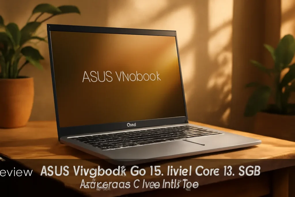 Notebook ASUS Vivobook Go 15: Intel Core i3, 8GB, 512GB SSD e Tela FHD 15,6"