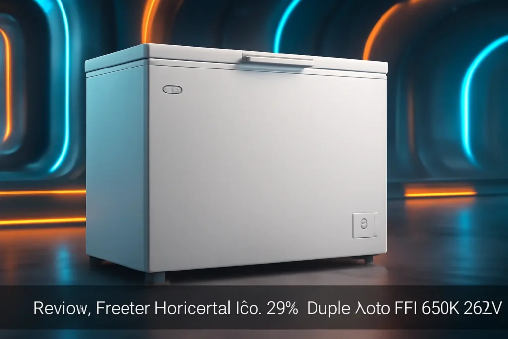 Freezer Horizontal Eos 282L Dupla Ação Efh350x 220V: Alta Capacidade e Eficiência Energética
