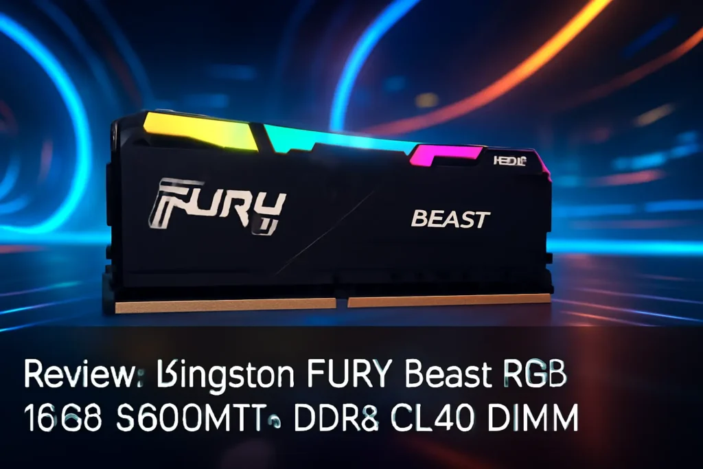 Kingston Technology Fury Beast RGB 16GB 5600MT/s DDR5 CL40 DIMM
