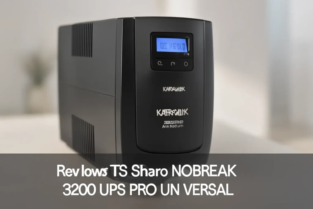 TS Shara NOBREAK 3200 UPS PRO UNIVERSAL: Potência e Confiabilidade