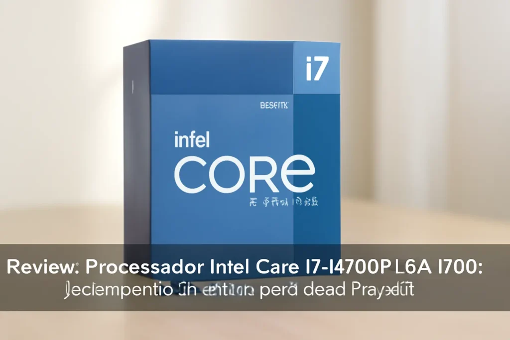 Processador Intel Core i7-14700F LGA 1700: Desempenho Imbatível para Seus Projetos