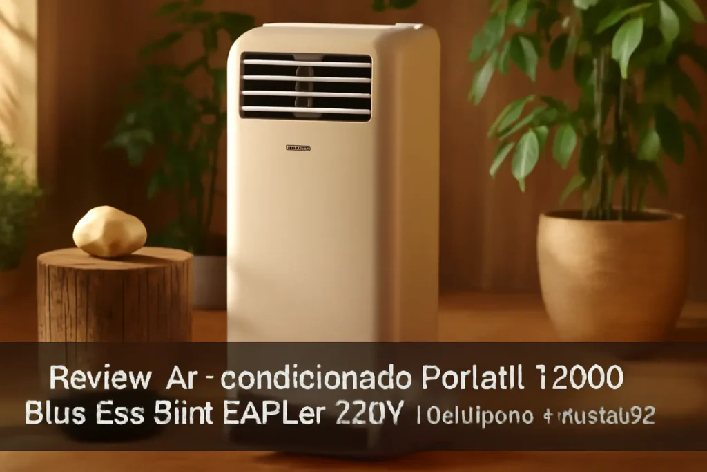Ar-condicionado Portátil 12000 Btus Eos Slim Eap12f 220v - Desempenho e Praticidade