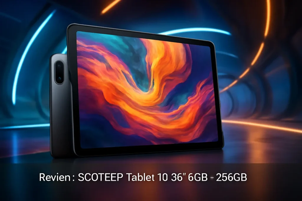 SCOTEEP Tablet 10,36" 8GB + 256GB: Desempenho e Versatilidade