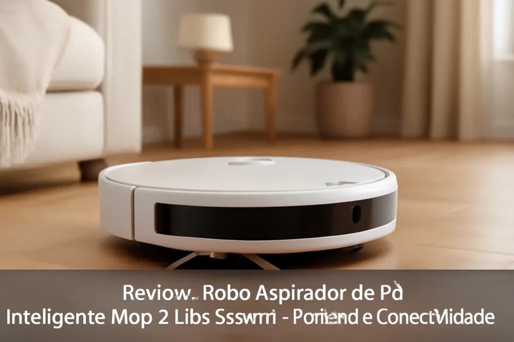 Robô Aspirador de Pó Inteligente Mop 2 Lite Xiaomi - Potência e Conectividade