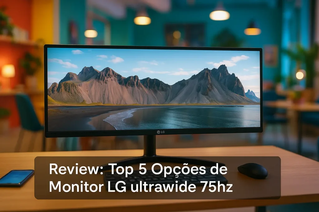 Top 5 Opções de monitor LG ultrawide 75hz