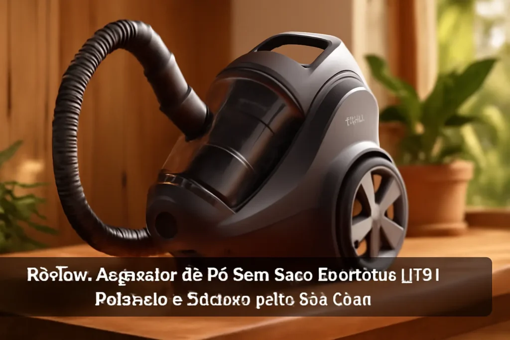 Aspirador de Pó Sem Saco Electrolux LIT31: Potência e Silêncio para Sua Casa