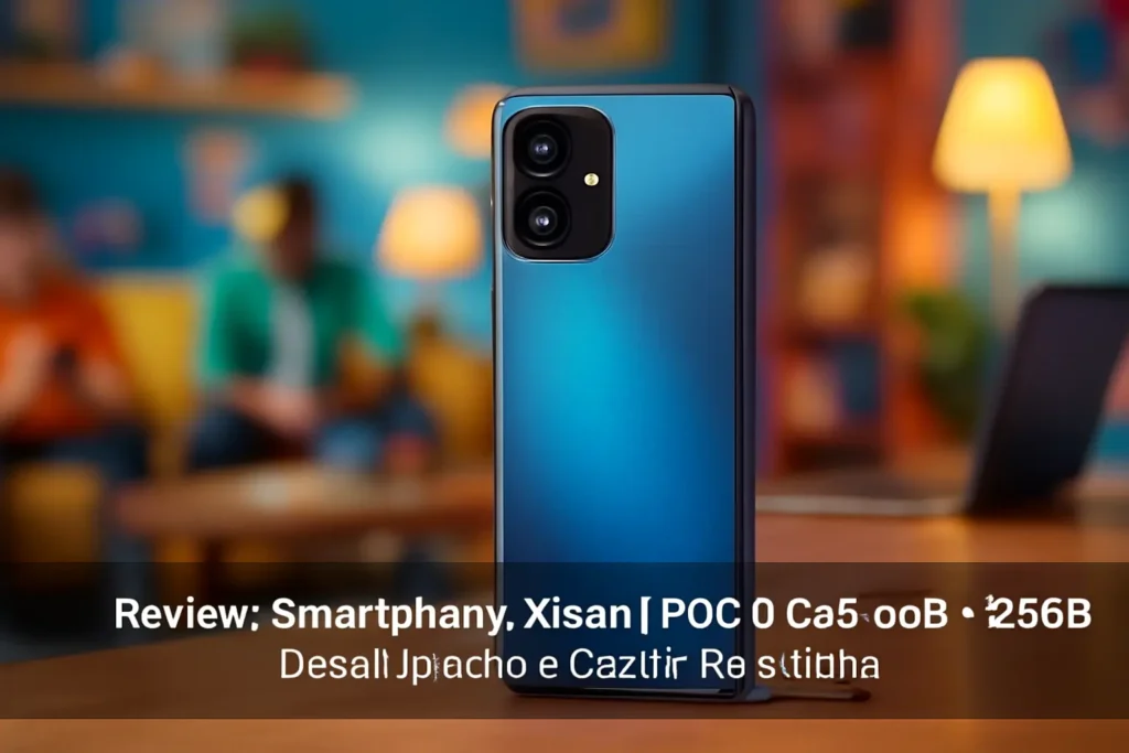 Smartphone Xiaomi POCO C65 6GB+128GB: Desempenho e Custo-Benefício