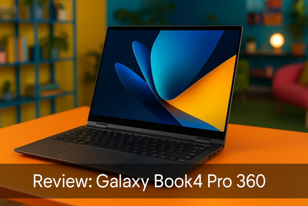 Principais Cinco Galaxy book 4 pro 360