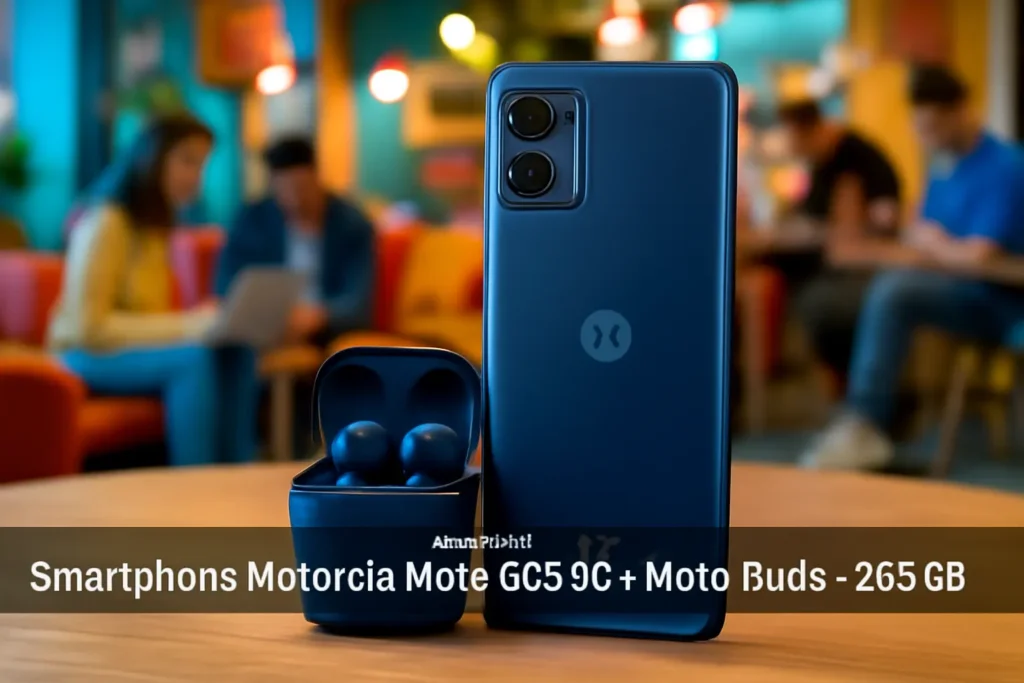 Smartphone Motorola Moto G75 5G + Moto Buds - 256GB 16GB