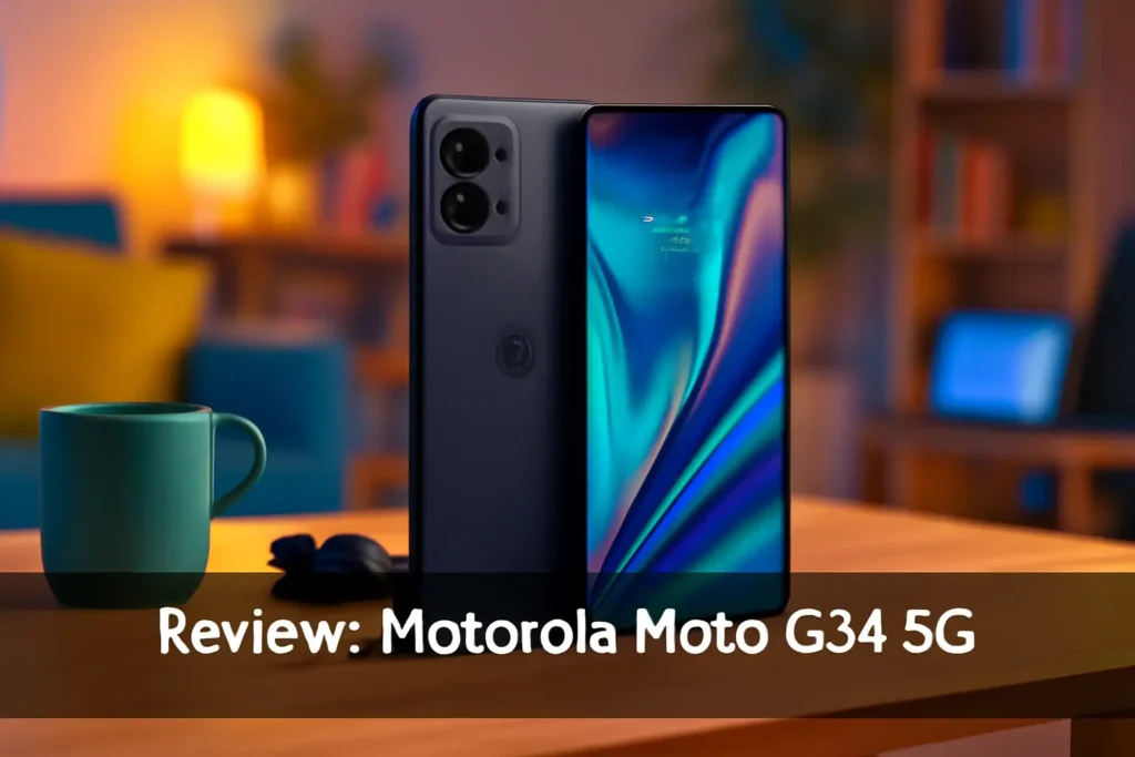 Smartphone Motorola Moto G34 5G 4GB RAM: Desempenho e Conectividade Impecáveis