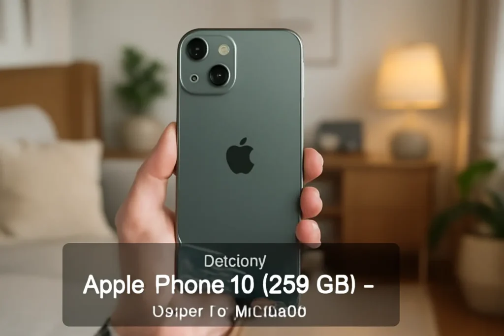 Apple iPhone 16 (256 GB) – Verde-acinzentado