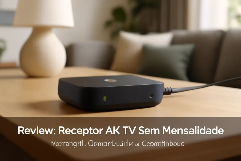 Receptor 4K TV Sem Mensalidade - Tecnologia, Conectividade e Conveniência