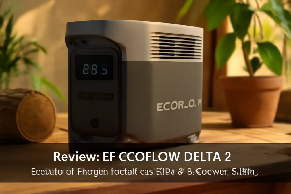 EF ECOFLOW DELTA 2: Estação de Energia Portátil com Bateria LiFePO4 de 1024Wh