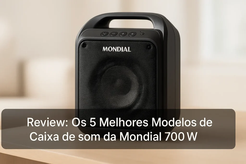 Os 5 Melhores Modelos de Caixa de som da Mondial 700w