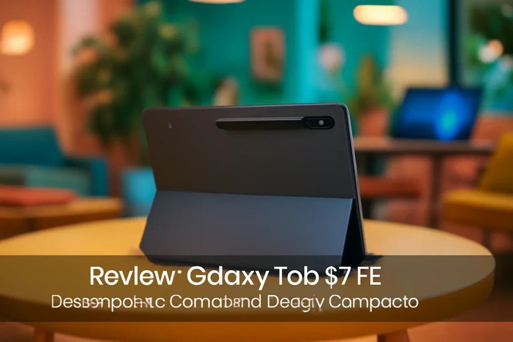Galaxy Tab S9 FE: Desempenho, Câmera e Design Compacto