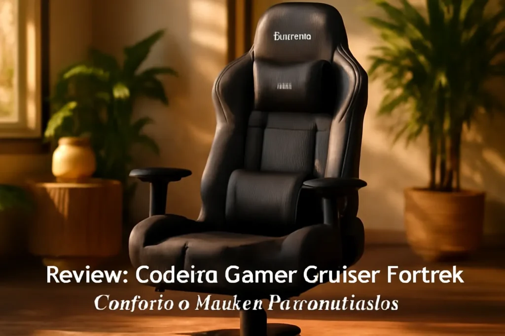 Cadeira Gamer Cruiser Fortrek: Conforto e Ajustes Personalizados