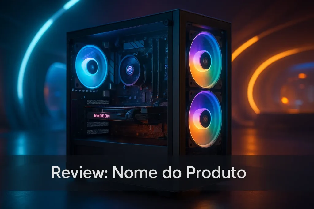 Monte seu PC: Ryzen 5 5500, RX 580, 16GB, 480GB SSD