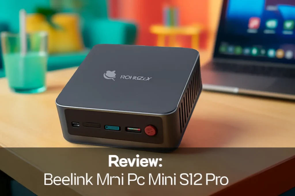 Beelink Mini PC Mini S12 Pro: Desempenho Compacto e Eficiência para o Seu Escritório e Casa