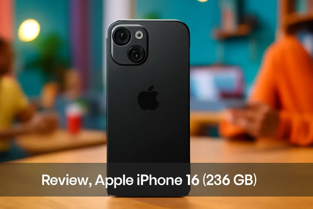 Apple iPhone 16 (256 GB) – Preto: Câmera de 48 MP, Chip A18 e Design Resistente