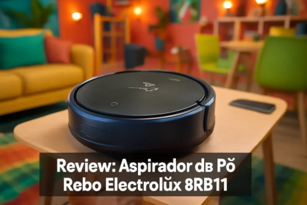 Aspirador de Pó Robô Electrolux ERB11: Bateria de Longa Duração e Tecnologia Anticolisão