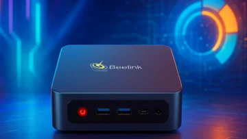 Beelink Mini PC Mini S12 com 16GB e 500GB SSD