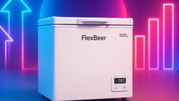 Freezer Horizontal FlexBeer 100L com Controle Digital
