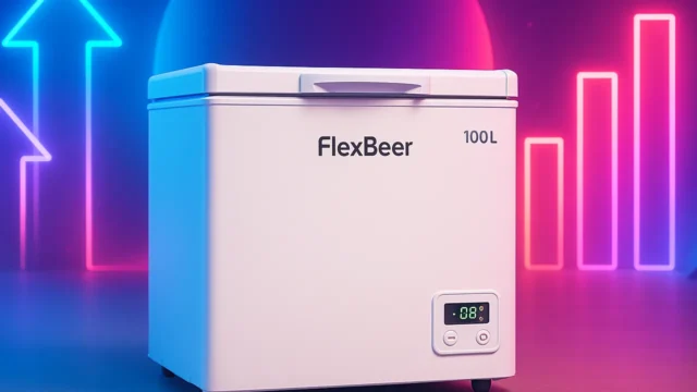 Freezer Horizontal FlexBeer 100L com Controle Digital