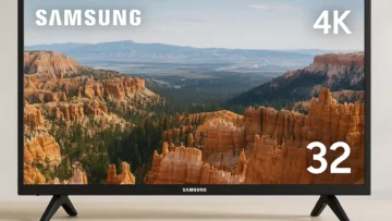 Guia de Compra: 5 Melhores TV Samsung 4K 32 Polegadas Recomendadas por Especialistas