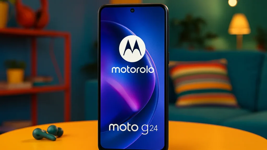Motorola Moto G24: Tela Fluida e RAM Boost para Multitarefas