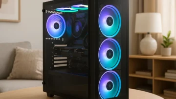 Gabinete Gamer Redragon Aeroglass Mid Tower com Lateral de Vidro