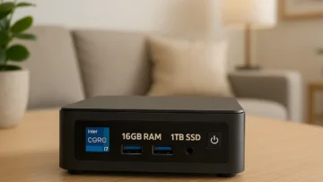 Mini PC Intel Core i7 com 16GB RAM e SSD de 1TB: Potência Compacta