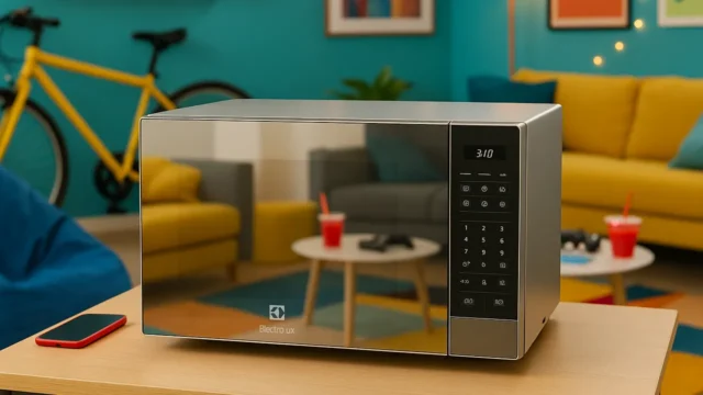 Micro-ondas Electrolux 31L Inox Espelhado com Painel Integrado