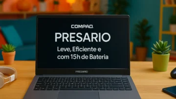 Compaq Presario 5110: Leve, Eficiente e com 15h de Bateria