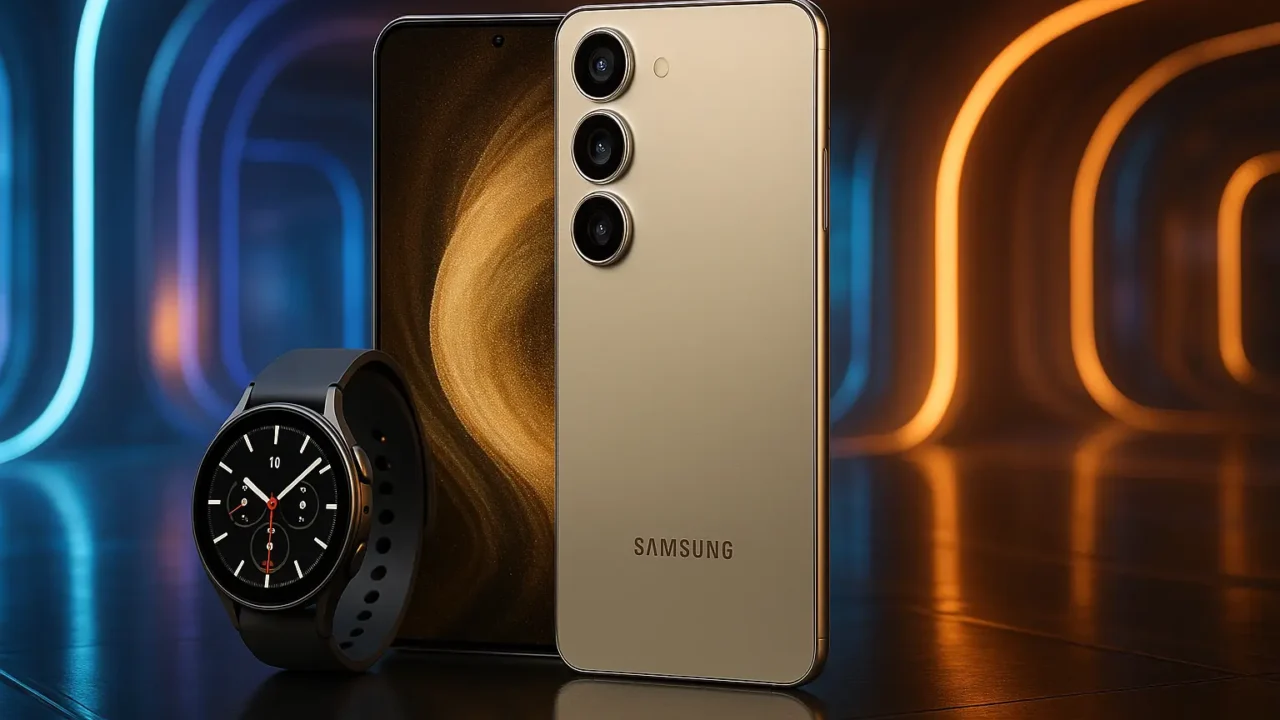 Samsung S24 256GB + Galaxy Watch7: Desempenho e Conectividade